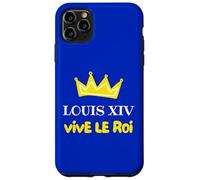 Custodia per iPhone 11 Pro Max Louis XIV Vive le Roi de France Couronne Histoire Versailles