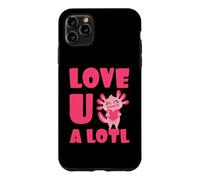Custodia per iPhone 11 Pro Max Love U A Lotl Cuore Amore Dolce Kawaii Axolotl