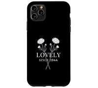 Custodia per iPhone 11 Pro Max Lovely Since 1944 - Compleanno floreale vintage con margherite