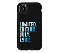 Custodia per iPhone 11 Pro Max Luglio 1982 Anno 1982 Retro 1982 Vintage Edizione Limitata