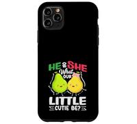 Custodia per iPhone 11 Pro Max Lui o Lei Quale Sarà Il Nostro Piccolo Cutie Essere Il Genere Rivela Le Pere