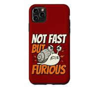 Custodia per iPhone 11 Pro Max Lumaca arrabbiata non veloce ma furiosa