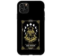 Custodia per iPhone 11 Pro Max Luna Tarocchi Yoga Astronauta Meditazione Zen Lotus Pose