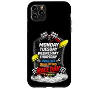 Custodia per iPhone 11 Pro Max Lunedì Martedì Giovedi Allenamento Qualifying Race Day