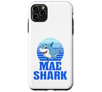 Custodia per iPhone 11 Pro Max Mae Shark Family Reunion Squad Nome Cognome