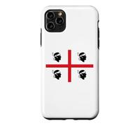 Custodia per iPhone 11 Pro Max Maglia Bandiera Sardegna - Sardegna "Quattro Mori" - Sardinian Pride