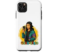 Custodia per iPhone 11 Pro Max maglia mona lisa style design