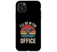 Custodia per iPhone 11 Pro Max Maglietta Mechanic I'll Be In The Office - Auto Repair Garage