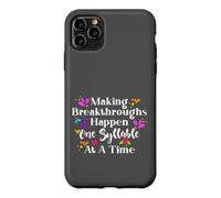 Custodia per iPhone 11 Pro Max Making Breakthroughs One Syllable At A Time Speech Therapy