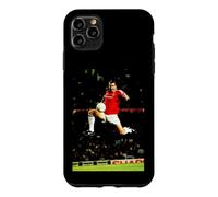 Custodia per iPhone 11 Pro Max Manchester United Eric Cantona Leap Coppa del Mondo di calcio