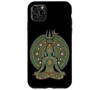 Custodia per iPhone 11 Pro Max Mandala meditazione spirituale Dot Art