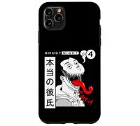 Custodia per iPhone 11 Pro Max Manga Horror Anime Style Design Giapponese Edgy Ghostly Demon
