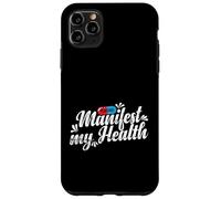 Custodia per iPhone 11 Pro Max Manifest my Health Placebo Citazione