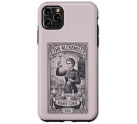Custodia per iPhone 11 Pro Max Marie Curie Alchemist Tarocchi Card; Donne in chimica STEM