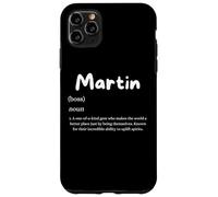 Custodia per iPhone 11 Pro Max Martin Definition Personalized Golf Dad Costume For Martins