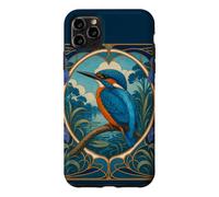 Custodia per iPhone 11 Pro Max Martin Pescatore - Kingfisher Art Nouveau