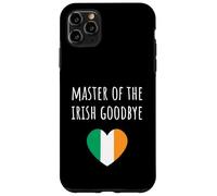 Custodia per iPhone 11 Pro Max Master Of The Ireland Goodbye Funny Party Pooper Irish