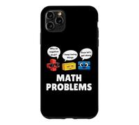 Custodia per iPhone 11 Pro Max Math Problems Symbols Funny Back to School Men Women Kids