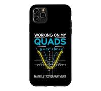 Custodia per iPhone 11 Pro Max Mathletics Working On My Quads Algebra Algebra Math Teacher