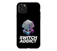Custodia per iPhone 11 Pro Max Mechanical Keyboard Switch Addict Keeb Maker