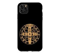 Custodia per iPhone 11 Pro Max Medaglia di San Benedetto PAX Pace e Protezione