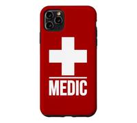 Custodia per iPhone 11 Pro Max Medic Cross First Aid First Responder Uniforme Tee