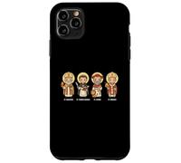 Custodia per iPhone 11 Pro Max Medici della Chiesa Santi Cattolici Bambini Fede Santo