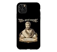 Custodia per iPhone 11 Pro Max Meh Good Enough mediocrate demotivazionale Citazione Sarcastica