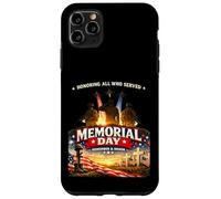 Custodia per iPhone 11 Pro Max Memorial Day in onore di tutti coloro che hanno servito gli Stati Uniti patri