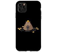 Custodia per iPhone 11 Pro Max Mens Womens Kids Girls Oranges Meme Lover Capybara