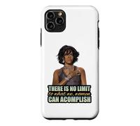 Custodia per iPhone 11 Pro Max Mese della storia nera Michelle Obama President's Day Women