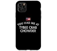 Custodia per iPhone 11 Pro Max Mi hai fatto mangiare Tybee Crab Chowder angosciato