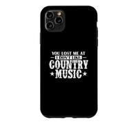 Custodia per iPhone 11 Pro Max Mi hai perso a Non mi piace Country Music USA