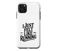 Custodia per iPhone 11 Pro Max Mi sentivo come correre