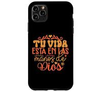 Custodia per iPhone 11 Pro Max Mi vida está en las manos de Dios