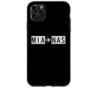 Custodia per iPhone 11 Pro Max MIA NAS Route Miami Nassau Percorso di volo Bahamas
