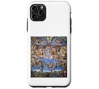 Custodia per iPhone 11 Pro Max Michelangelo Ultimo Giudizio Affresco 1536-1541 Opera d'arte