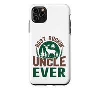 Custodia per iPhone 11 Pro Max Miglior Buckin' Uncle Ever Cacciatore di caccia ai cervi
