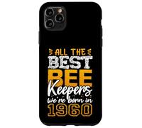 Custodia per iPhone 11 Pro Max Migliori apicoltori nati nel 1960 divertimento apicoltore compleanno