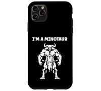 Custodia per iPhone 11 Pro Max Minimalist Monster Minotaur Greek mythology i'm a Minotaur
