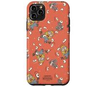 Custodia per iPhone 11 Pro Max Minions & Monsters Henry and Irene All Over Print