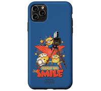 Custodia per iPhone 11 Pro Max Minions & Monsters Hollywood Smile