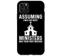 Custodia per iPhone 11 Pro Max Minister Apparel - Divertente design dei migliori ministri