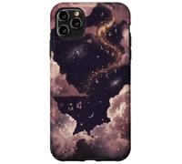 Custodia per iPhone 11 Pro Max Mistico cielo notturno grafico Pozioni incantate e celesti
