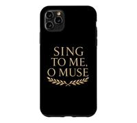 Custodia per iPhone 11 Pro Max Mitologia greca antica corona di alloro poesia epica