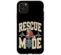 Custodia per iPhone 11 Pro Max Modalità di salvataggio Vigile del fuoco EMS First Responder Pride