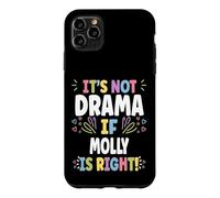 Custodia per iPhone 11 Pro Max MOLLY Personalized Women's Gift Custom MOLLY
