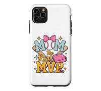 Custodia per iPhone 11 Pro Max Mom, The Real Most Valuable Person, Funny Baseball