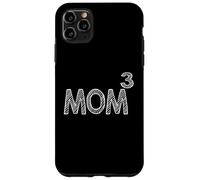 Custodia per iPhone 11 Pro Max Mom3 Lavagna Matematica Mamma Di Tre Madri Giorno
