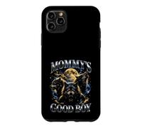 Custodia per iPhone 11 Pro Max Mommy's Good Boy Wolf Pack Full Moon Bootleg Divertente